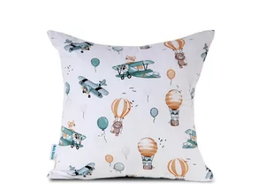 Poszewka bawełniana 40x40 Podniebna przygoda - Poszewki na poduszki - miniaturka - grafika 1