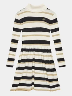 Guess Sukienka dzianinowa J3BK15 Z39U0 Kolorowy Regular Fit - Sukienki i spódniczki dla dziewczynek - miniaturka - grafika 1