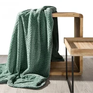Koce - Euro Firany Koc Flanelowy Design Cindy Mięta 170x210 1103056 - miniaturka - grafika 1