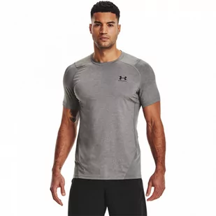 Męska koszulka treningowa UNDER ARMOUR HG Armour Fitted SS - Koszulki męskie - miniaturka - grafika 1