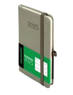 Antra, kalendarz 2025 memofix a6 tdw oliwkowy - Kalendarze - miniaturka - grafika 1