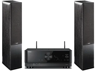YAMAHA MusicCast RX-V4A + Indiana Line Nota 550 X Czarny - Zestawy stereo - miniaturka - grafika 1