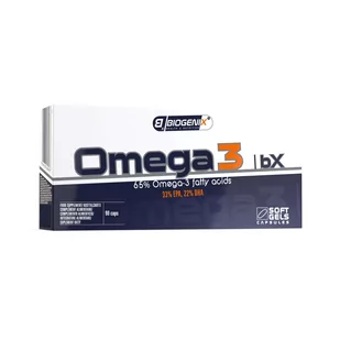 Biogenix Omega 3™ bx - 90 Kapsułek - Serce i układ krążenia - miniaturka - grafika 1