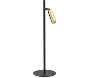 Lampy stojące - Lampa stołowa LAGOS 1xG9/6W/230V czarne/złoty - miniaturka - grafika 1