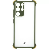 Etui i futerały do telefonów - Bizon Etui Case AntiShock Hybrid Galaxy S21 Ultra jasnozielone BCASHGALS21ULGN - miniaturka - grafika 1