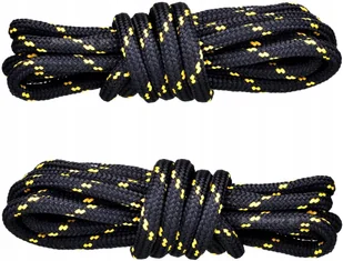 CZARNO-ŻÓŁTE Sznurówki TREKKINGOWE 180 cm Okrągłe 5 mm SZNUROWADŁA HQ G9-67 - Akcesoria obuwnicze CZARNO-ŻÓŁTE Sznurówki TREKKINGOWE 180 cm Okrągłe 5 mm SZNUROWADŁA HQ G9-67 - Akcesoria obuwnicze - miniaturka - grafika 1