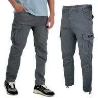 Odzież taktyczna i umundurowanie - Spodnie Alpha Industries Squad Pant 188202 684 - Vintage Grey 31 - miniaturka - grafika 1