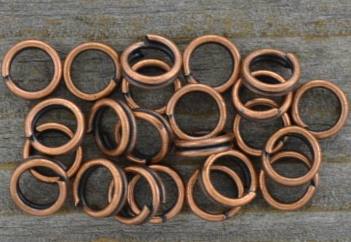 [-01002] Ogniwka sprężynki 5mm miedziane 100szt