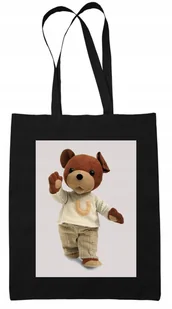 Torba BAWEŁNIANA Z NADRUKIEM EKO Shopperbag Torba Miś Uszatek Bajka - Torby i wózki na zakupy - miniaturka - grafika 1