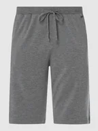 Spodnie sportowe męskie - Spodnie dresowe z dodatkiem streczu - miniaturka - grafika 1