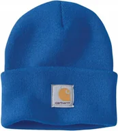 Czapki damskie - Czapka Niebieska Zimowa UNISEX CARHARTT ROZMIAR ONE SIZE - miniaturka - grafika 1