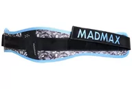 Pasy kulturystyczne - Pas fitness MadMax  Dámský fitness opasek WMN Swarovski MFB314 modrý S - miniaturka - grafika 1