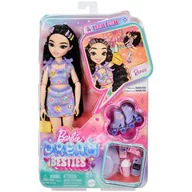 Lalki dla dziewczynek - Lalka Barbie Dream Besties Renee na wrotkach JFX99 - miniaturka - grafika 1