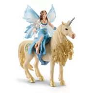 Figurki dla dzieci - Schleich 42508 Bayala Eyela Na Zlotym Jednorozcu - miniaturka - grafika 1