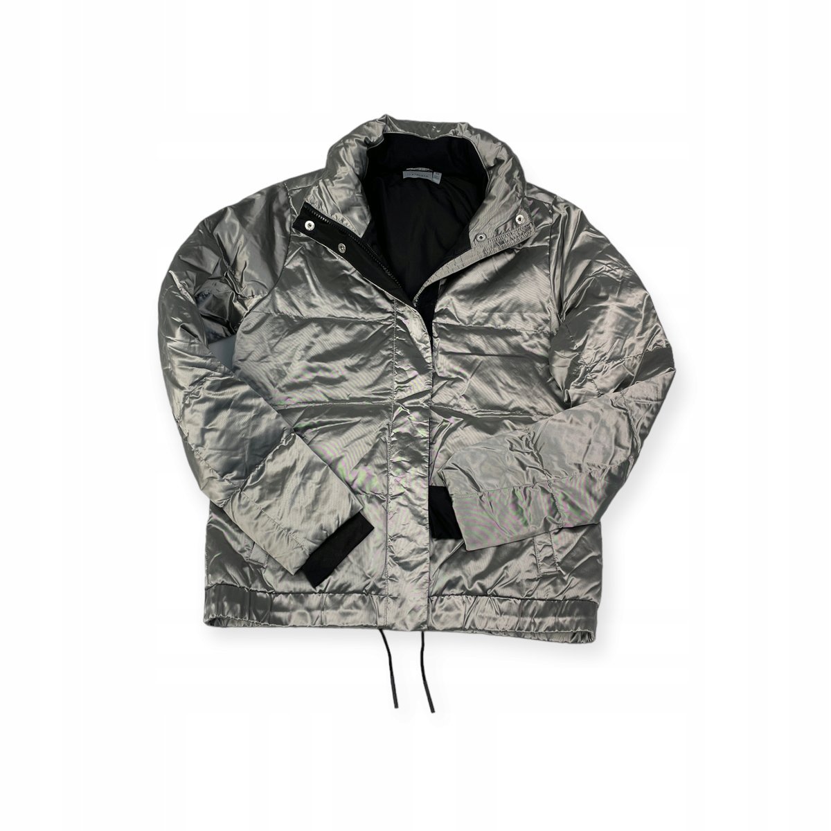 Przejściowa srebrna kurtka damska Athleta XS