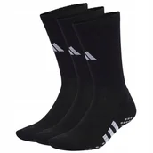 Skarpetki męskie - Skarpety adidas Performance Cushioned Crew Grip 3PP IP2645 czarny 40-42 - miniaturka - grafika 1