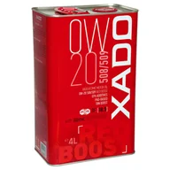 Oleje silnikowe - XADO ATOMIC OIL RED BOOST 0W20 508/509 4L - miniaturka - grafika 1
