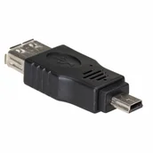 Akcesoria do komputerów stacjonarnych - Akyga Adapter Cyfrowy Akyga AK-AD-07 USB miniUSB F-M - miniaturka - grafika 1