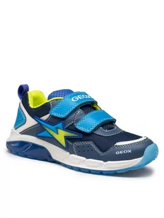 Geox Sneakersy J Spaziale B.B J35CQB 014BU C0693 D Niebieski - Buty dla chłopców - miniaturka - grafika 1