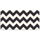 Podkładki na biurko - Mata ochronna na biurko Geometryczne zygzaki 120x60 cm - miniaturka - grafika 1