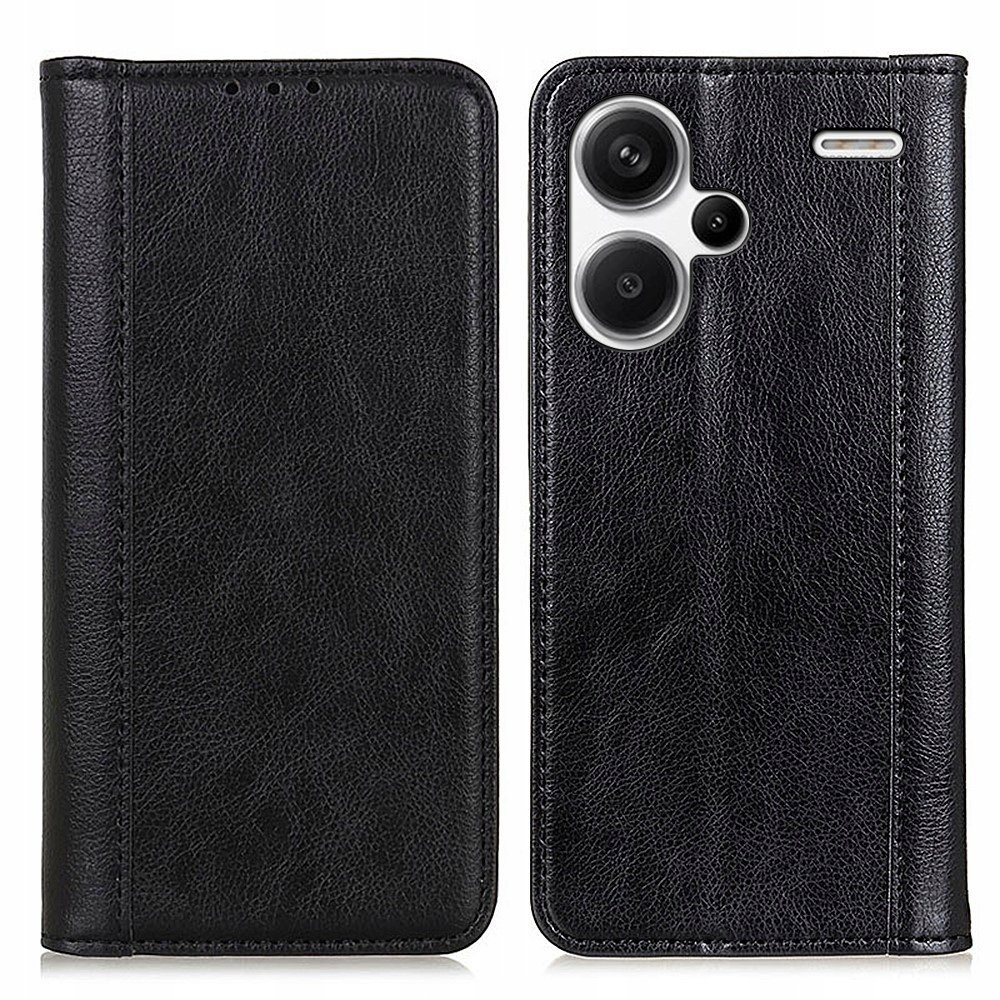 Skórzane Etui portfel do Redmi Note 13 Pro+ Plus, Obudowa, Pokrowiec