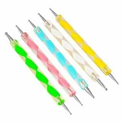 Pozostałe urządzenia kosmetyczne - Sonda Do Zdobień i Frencha - 5 Sztuk - miniaturka - grafika 1