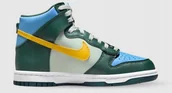 Sneakersy damskie - Buty Młodzieżowe Nike Sneakersy Dunk High GS DB2179-300 r. 38,5 - miniaturka - grafika 1