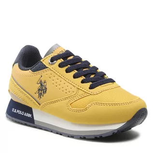 Buty dla chłopców - Sneakersy U.S. POLO ASSN. - Nobik001B NOBIK001K/BHT2 YEL001 - grafika 1