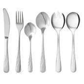 Zestawy sztućców - Ambition Zestaw sztućców 50 el. Napoli dla 12 osób 83890 - miniaturka - grafika 1
