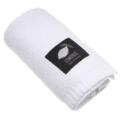 Koce i narzuty dla dzieci - Lemonii, Kocyk Niemowlęcy, 100% Bawełniany, Dla Dzieci, Tkany, Biały - miniaturka - grafika 1