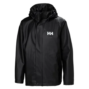Helly Hansen Moss, kurtka przeciwdeszczowa, junior, czarny - Kurtki i płaszcze dla chłopców - miniaturka - grafika 1