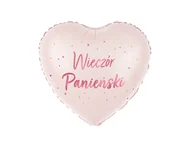 Wieczór panieński i kawalerski - Balon foliowy serce Wieczór Panieński - 45 cm - 1 szt. - miniaturka - grafika 1