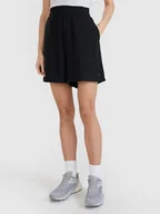 Spodenki damskie - 4F Szorty w kolorze czarnym - miniaturka - grafika 1