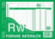 Druki akcydensowe - Michalczyk&Prokop RW POBRANIE MATERIAŁÓW A5 WIELOKOPIA 373-3 - miniaturka - grafika 1