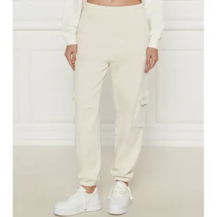 Hugo Blue Spodnie dresowe Naphira_B_1 Regular Fit - Dresy damskie - miniaturka - grafika 1