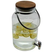 Pojemniki kuchenne - Słój Z Kranikiem Słoik Szklany Do Lemoniady Wody - miniaturka - grafika 1