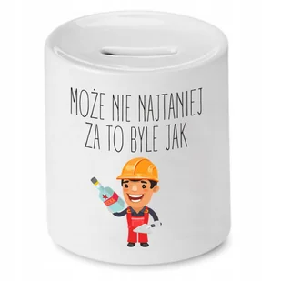 Skarbonka Dla Kaskadera na Urodziny na Prezent z Nadrukiem ze Zdjęciem + Opakowanie na prezent (wzór 03) - Skarbonki - miniaturka - grafika 1