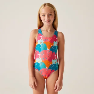 Regatta Dziecięcy strój kąpielowy jednoczęściowy Katrisse Multikolor, Rozmiar: 164 cm - Stroje kąpielowe dla dziewczynek - miniaturka - grafika 1