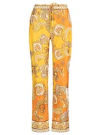 Spodnie damskie - Mint & Mia Damskie spodnie (efekt/dzianinowe), wielokolorowy, 42 - miniaturka - grafika 1