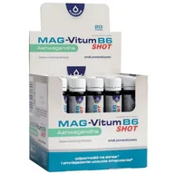 Witaminy i minerały - Oleofarm Mag-Vitum B6 Ashwagandha, shot, smak pomarańczowy, 25 ml x 20 fiolek - miniaturka - grafika 1