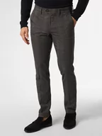 Spodnie męskie - Finshley & Harding - Męskie spodnie materiałowe  Dylan, szary - miniaturka - grafika 1