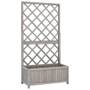 TEMU Solidna Drewniana Ogrodowa z Dębu 70x30x135 cm – Duża Pojemność na Warzywa, Kwiaty i Zioła, Nowoczesny Design, Trwałe Wykonanie Odporne na - Inne - miniaturka - grafika 1