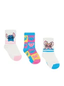 Skarpetki dla dzieci - Disney Classics Skarpety długie CEO-ACCCS-SS26-315DCLS(3-PACK) Kolorowy - miniaturka - grafika 1
