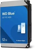 Dyski HDD - Dysk WD Western Digital Blue dysk twardy 12 TB 7200 RPM 512 MB 3.5" Serial ATA III WD120EAGZ - miniaturka - grafika 1