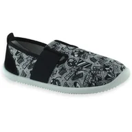 Buty dla chłopców - Wygodne tekstylne kapcie dziecięce na gumkę Befado 901X/Y024 Softer - miniaturka - grafika 1