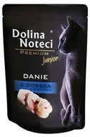 Mokra karma dla kotów - Dolina Noteci Premium danie z dorsza z sardynką junior 85g 37963-uniw - miniaturka - grafika 1