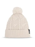 Odzież trekkingowa damska - Jack Wolfskin Czapka Pompom 1905092 Beżowy - miniaturka - grafika 1