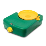 Kanistry - Kanister na Paliwo z Lejkiem Rtech Eco 12L Zielono-Żółty - miniaturka - grafika 1