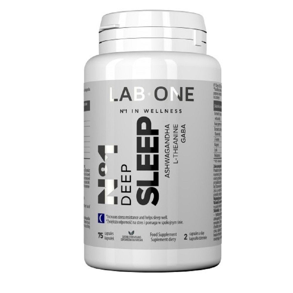 Lab One Deep Sleep, kapsułki, 75 szt.