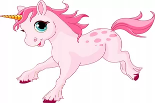 Naklejka ścienna Kucyk Pony Unicorn Jednorożec 7, 120x80 cm - Naklejki na ścianę - miniaturka - grafika 1